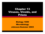 Chapter 13 Viruses, Viroids, and Prions