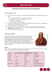 Worksheet 2 for teachers