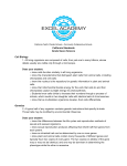 California Standards Grade Seven Science Cell Biology 1. All living