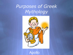 Beliefs/Values of Greek Mythology