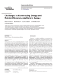 Challenges in Harmonizing Energy and Nutrient Recommendations