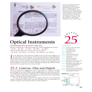Ch 25) Optical Instruments