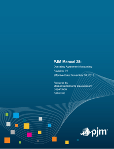 PJM Manual 28: