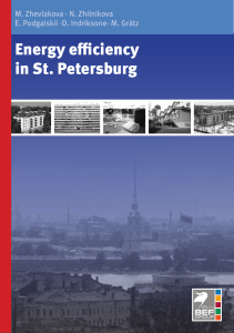 Energy efficiency in St. Petersburg