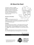 All About the Heart - OSU Patient Education Materials