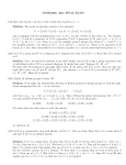 MATH3303: 2015 FINAL EXAM (1) Show that Z/mZ × Z/nZ is cyclic if