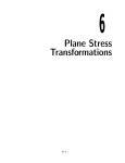 6 Plane Stress Transformations