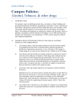 Alcohol, Tobacco, and Other Drugs Policy