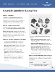 Coumadin (Warfarin) Eating Plan