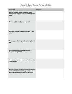 Chapter 30 Guided Reading