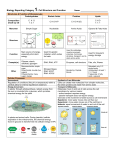 Biology Reporting Category 1: Cell Structure and Function