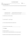 Ionic vs Molecular Compounds Name Period Unit 4 – HW 1