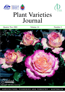 Plant Varieties Journal