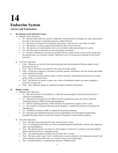 Endocrine System