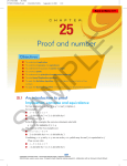 Proof and number - Cambridge University Press
