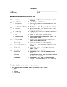 Worksheet 1