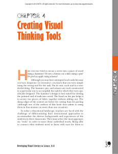 Creating Visual Thinking Tools - National Science Teachers