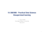 15-388/688 - Practical Data Science: Unsupervised learning