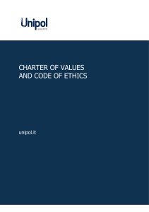 charter of values and code of ethics