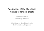 Applications of the Chen-Stein method to random graphs
