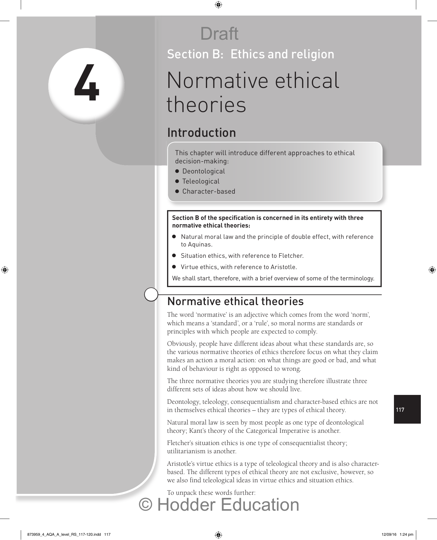 4 normative ethical theories ethical theories