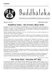 Buddhism Today - One founder, Many Paths The Vesak Plays