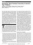 Resting-State Brain Functional Connectivity Is Altered in