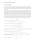 Real numbers and decimal representations 1. An informal