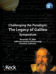 The Legacy of Galileo - Keck Institute for Space Studies