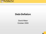 Debt-Deflation - Now and the Future
