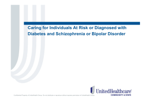 Caring for Individuals At Risk or Diagnosed with Diabetes and