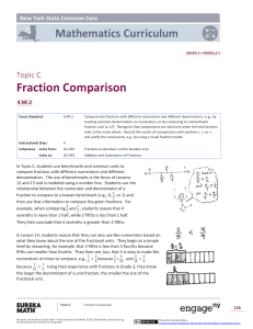 Fraction Comparison