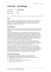 Unit: Cell Biology | PDF 98.6 KB - Edexcel