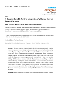 A Back-to-Back 2L-3L Grid Integration of a