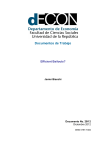 Documentos de Trabajo - Facultad de Ciencias Sociales