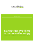 NanoString Profiling in Immuno
