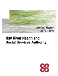 HAY RIVER HEALTH AND SOCIAL SERVICES AUTHORITY