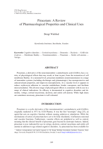 Piracetam: A Review of Pharmacological