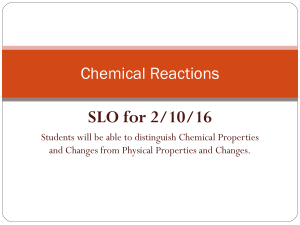 C6-Chemical Reactions