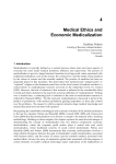 Medical Ethics and Economic Medicalization