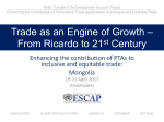 Session 3: Trade as an engine of growth, by Witada Anukoonwattaka