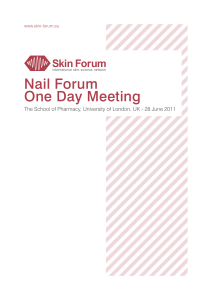 Nail Forum One Day Meeting