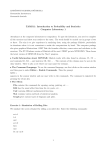 TAMS11: Introduction to Probability and Statistics Computer