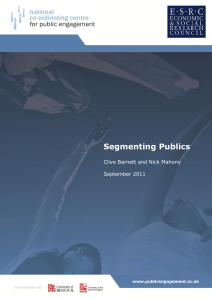 segmenting publics