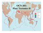 Seafloor Spreading and Plate Tectonics
