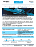 Bend-Insensitive 10, 40, 100 Gb/s Multimode Fibre (OMx