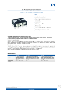 Q- Motion® Servo Controller