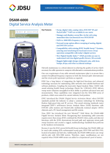 DSAM-6000 - Micco Technologies