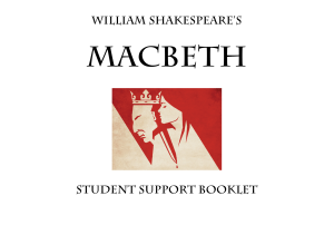 Macbeth Revision Booklet