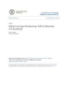 What Can Labor Productivity Tell Us About the U.S. Economy?